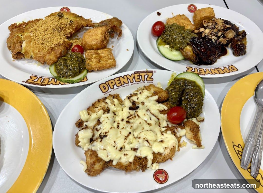 Plates of Fried Chicken