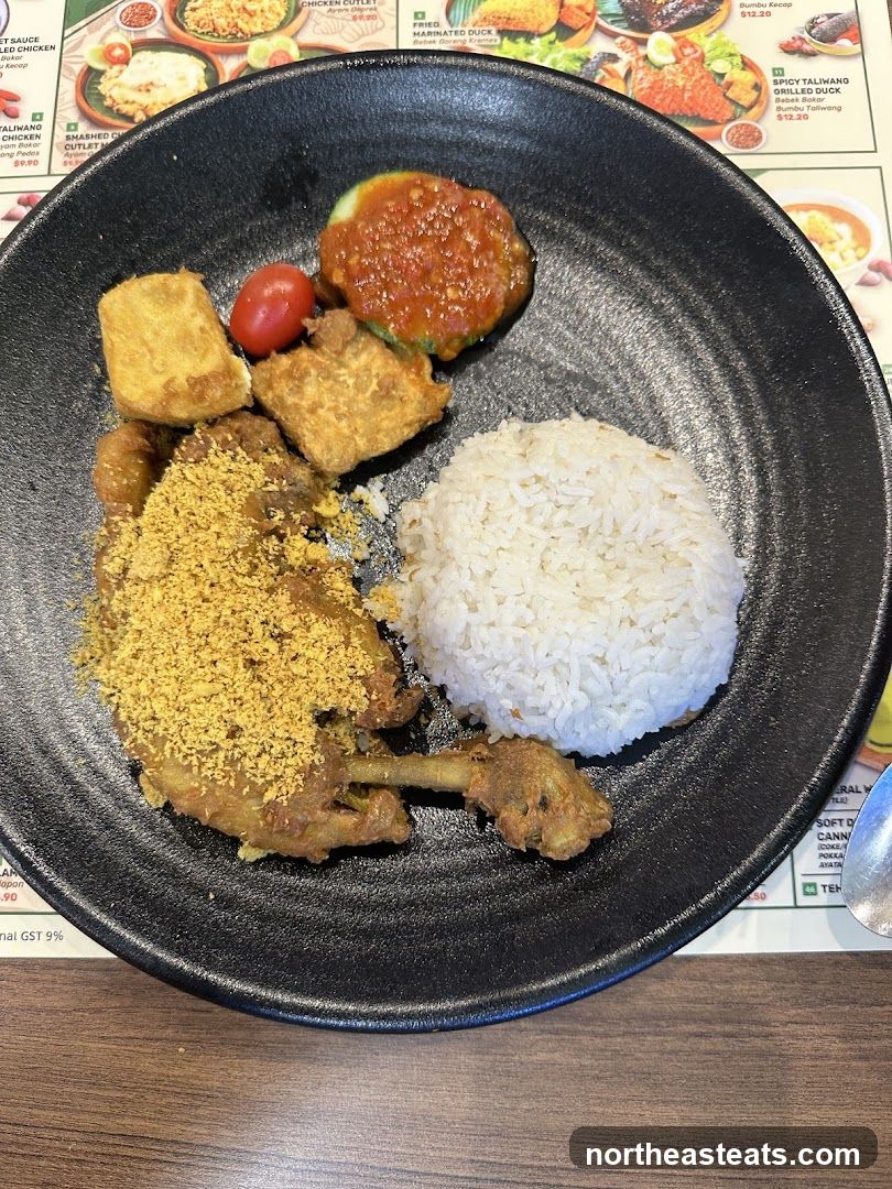 Fried Duck Dish