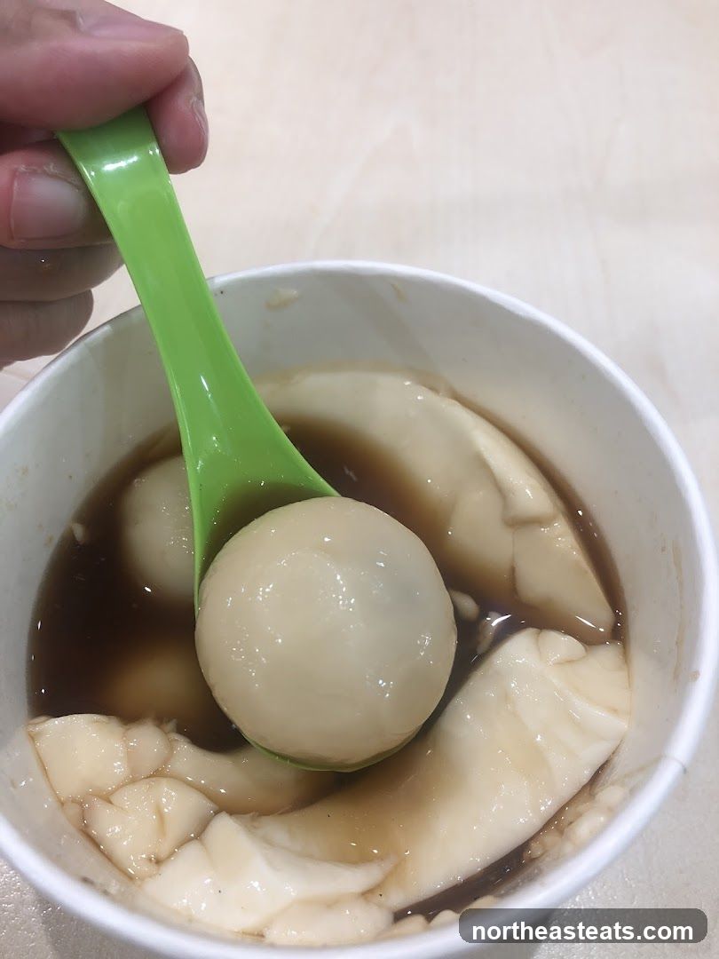 Dessert with Dumplings