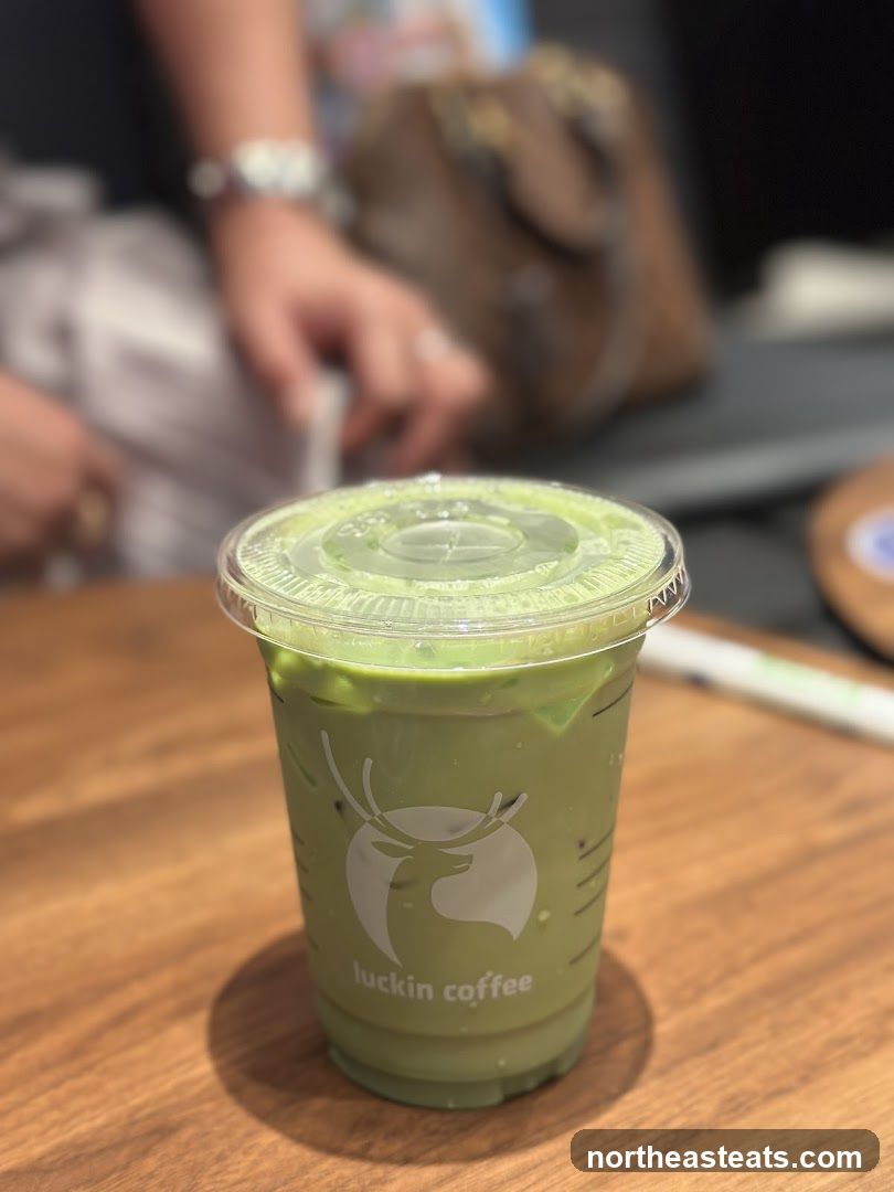 Iced Matcha Latte