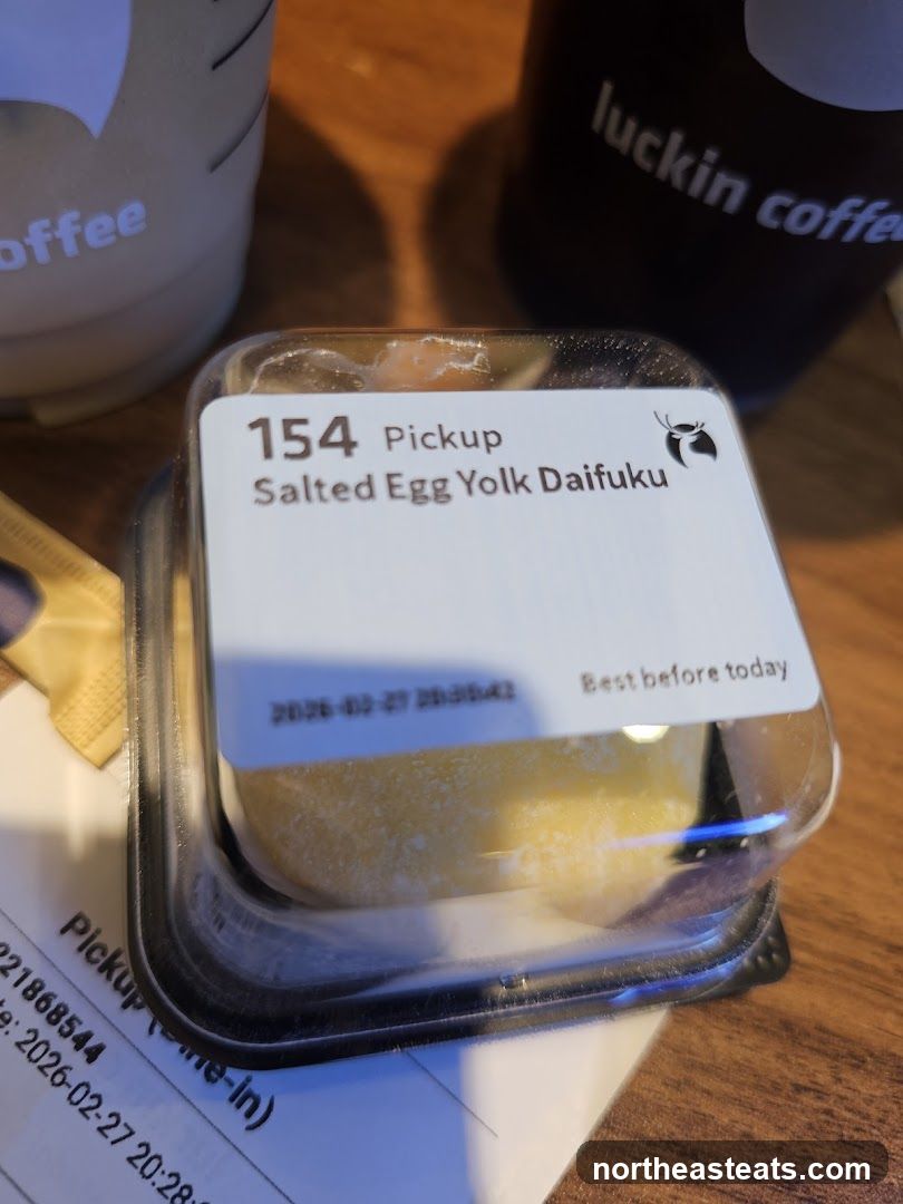 Salted Egg Yolk Daifuku