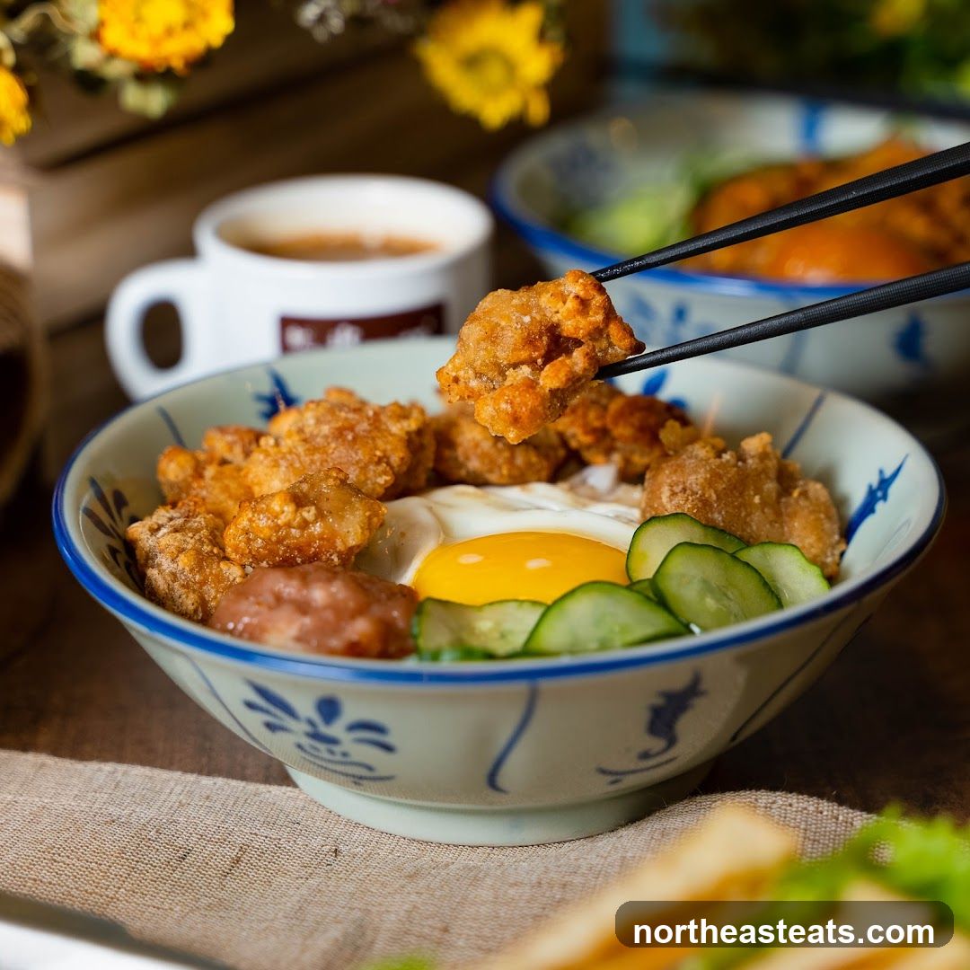Fried Chicken Rice Bowl