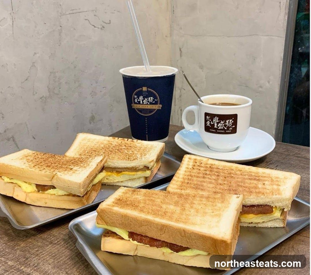 Hong Kong Style Toast and Coffee