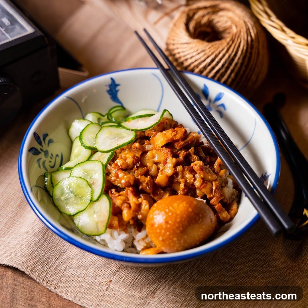 Braised Pork Rice Bowl
