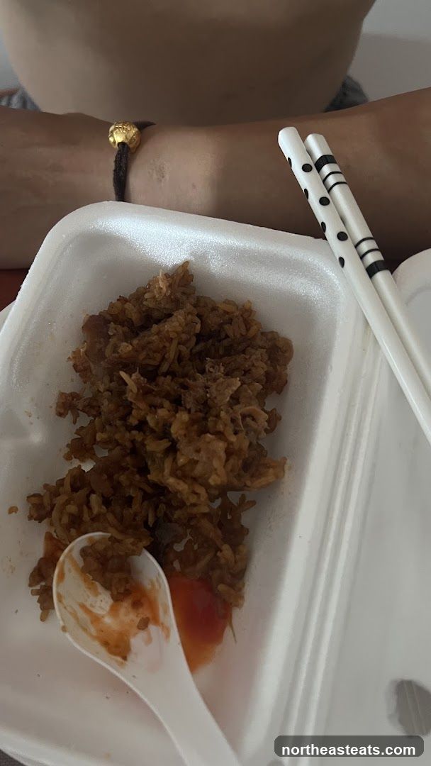 Fried Rice with Chopsticks