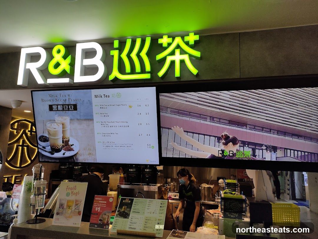 R&B Tea Shop Counter