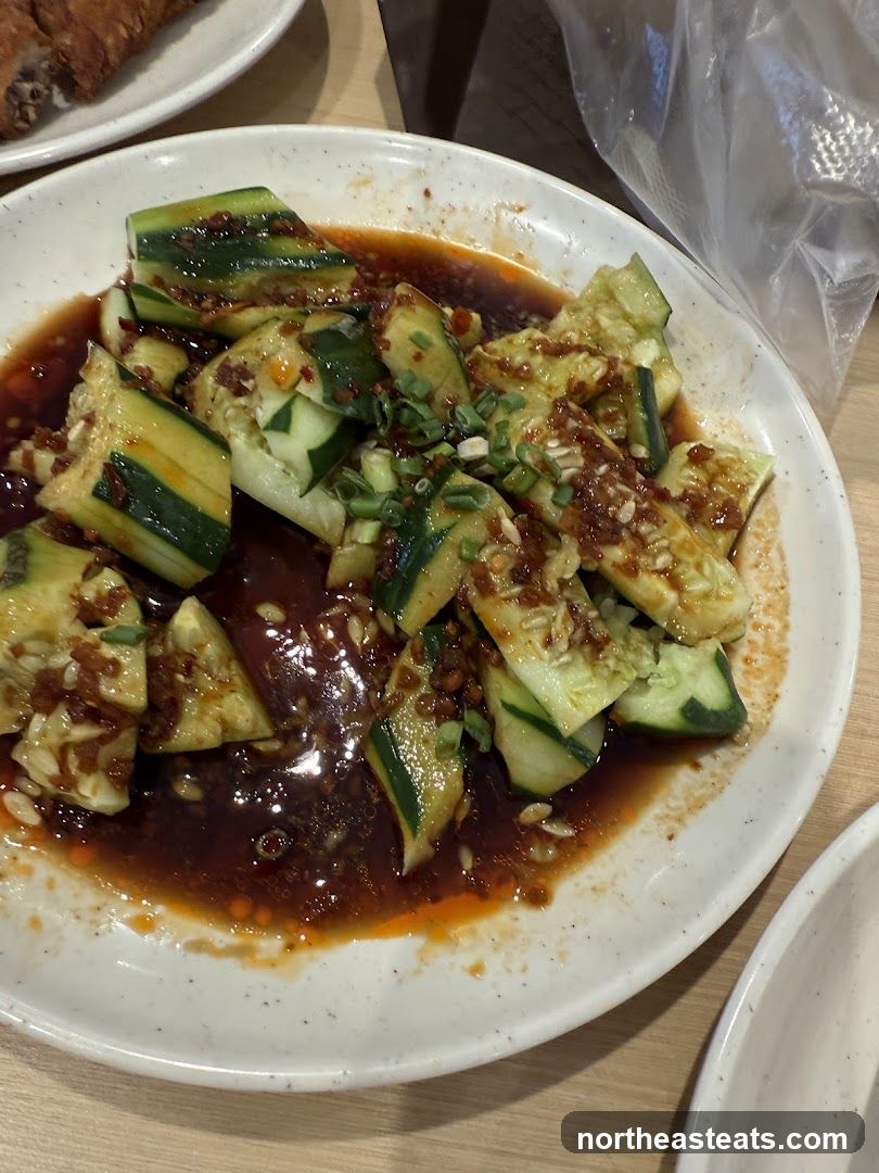 Smashed Cucumber Salad