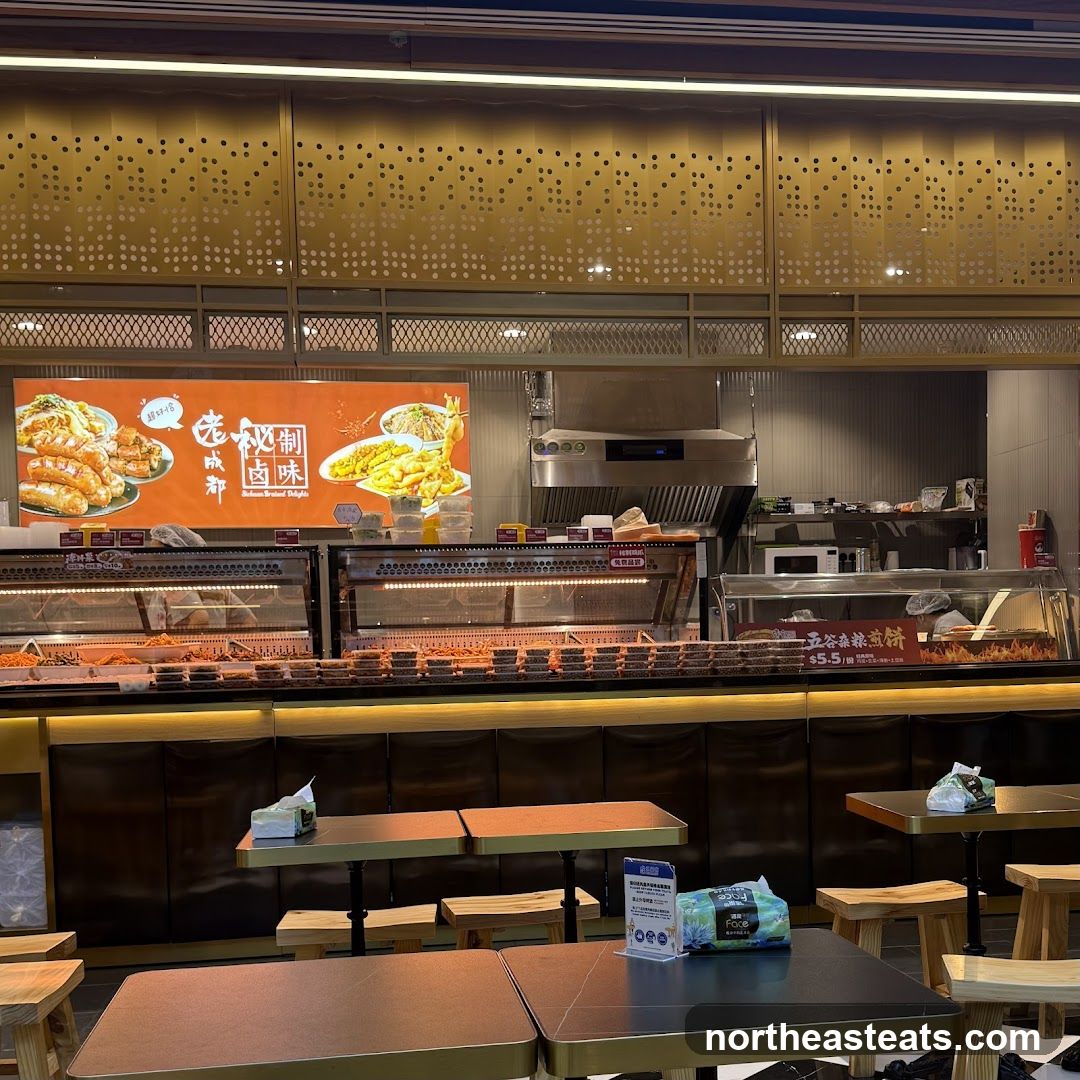 Food Stall with Braised Delights