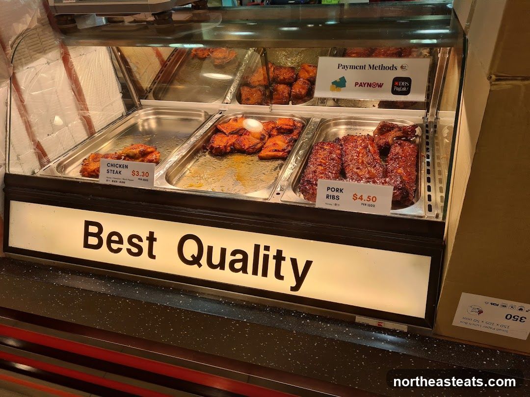 Cooked Meats Display