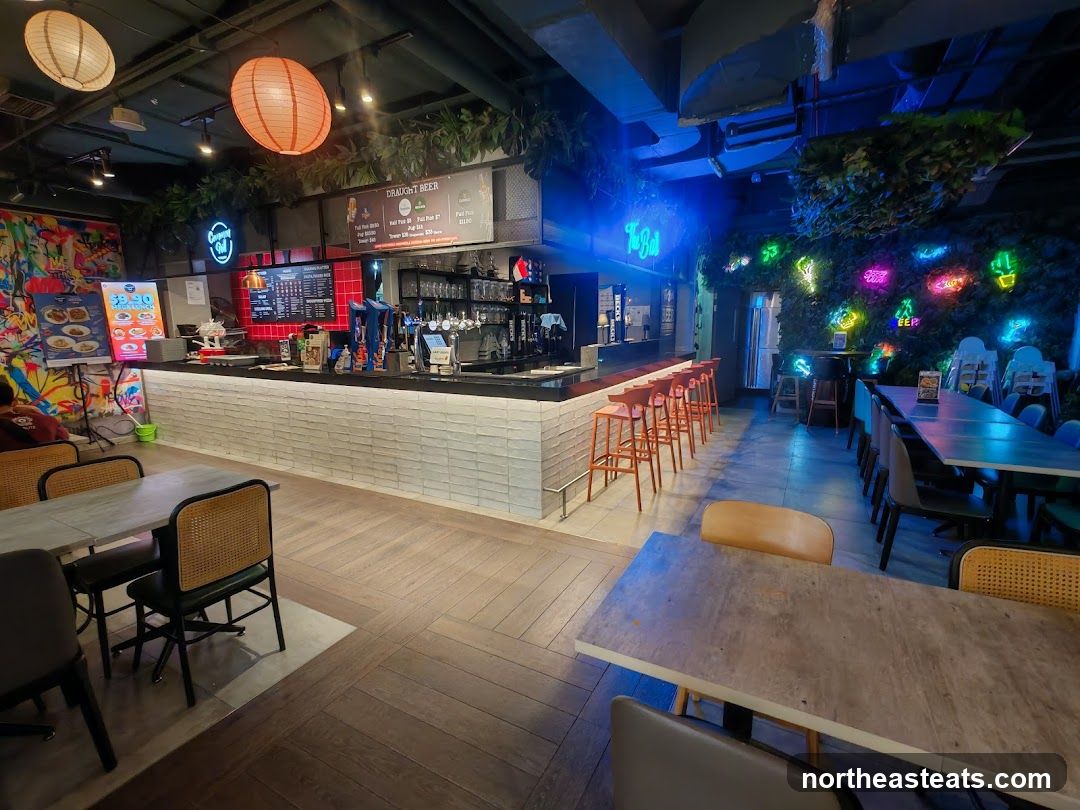 Bar Interior with Seating
