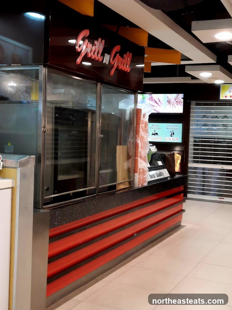 Grill in Grill Counter