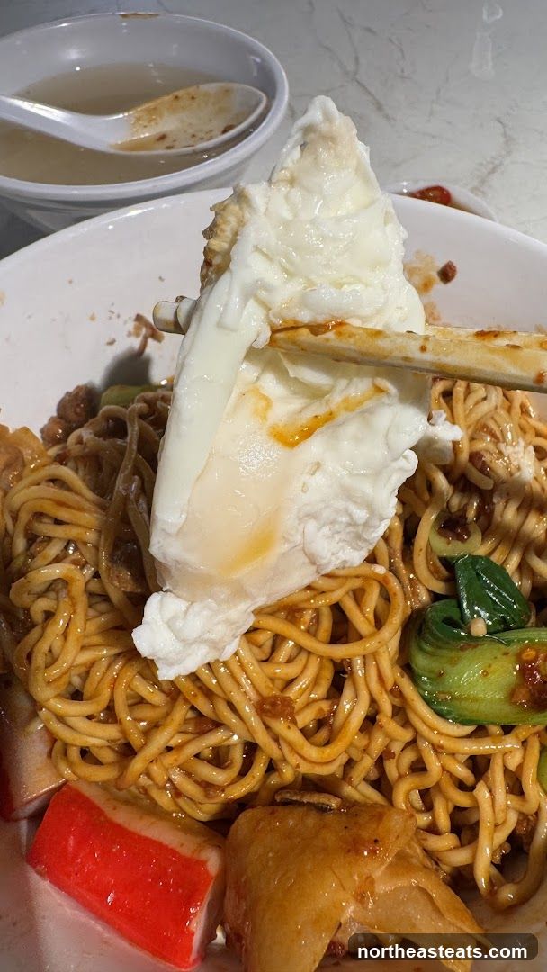 Noodles with Egg and Crab Stick