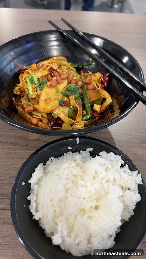 Spicy Noodles and Rice