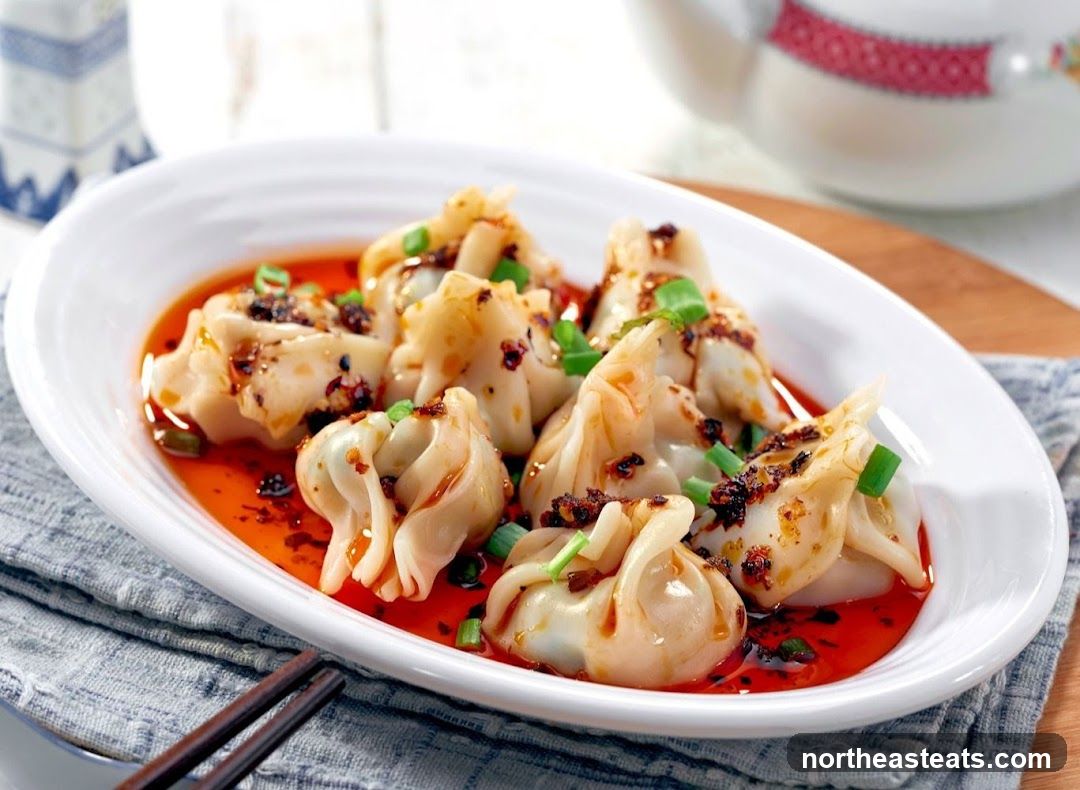 Sichuan Chili Oil Dumplings