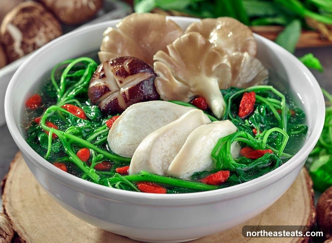 Mushroom and Vegetable Soup