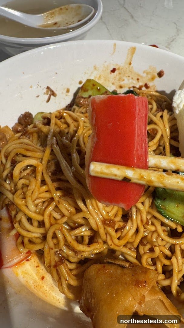 Noodles with Crab Stick