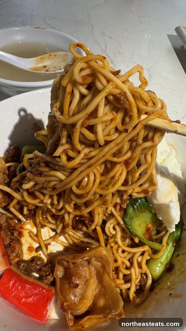 Noodles with Toppings