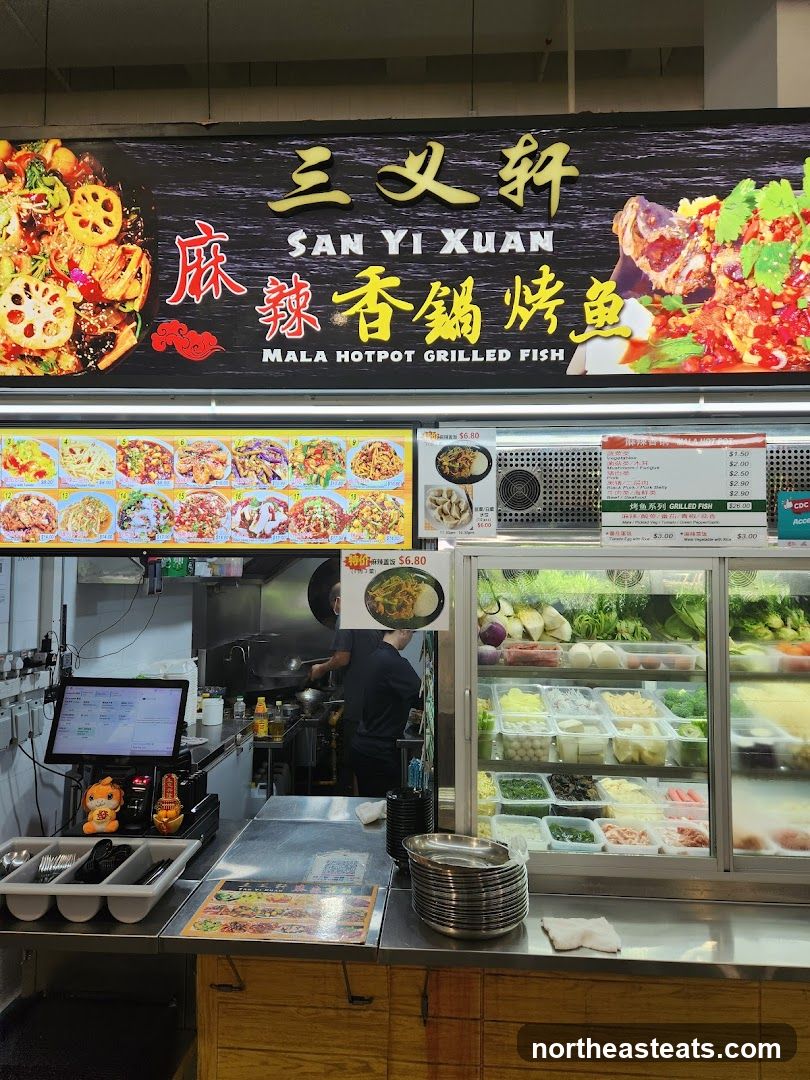 San Yi Xuan Mala Hotpot Grilled Fish Stall