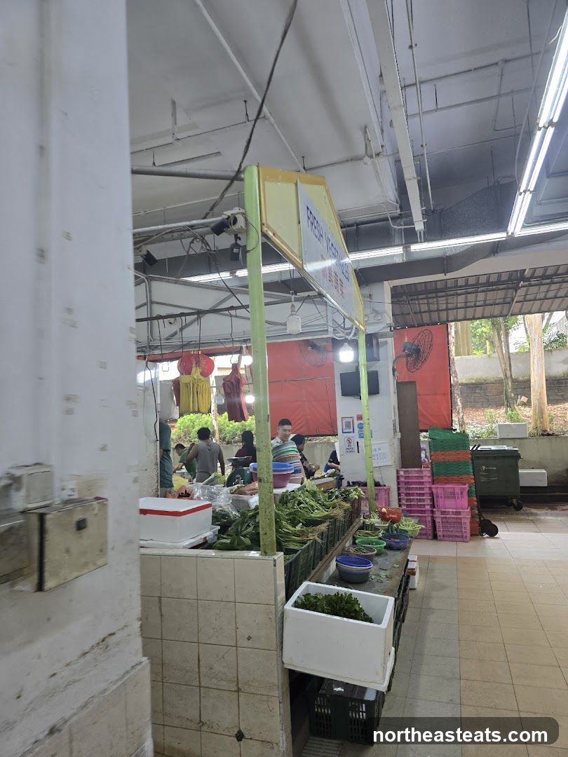 Fresh Vegetables Stall