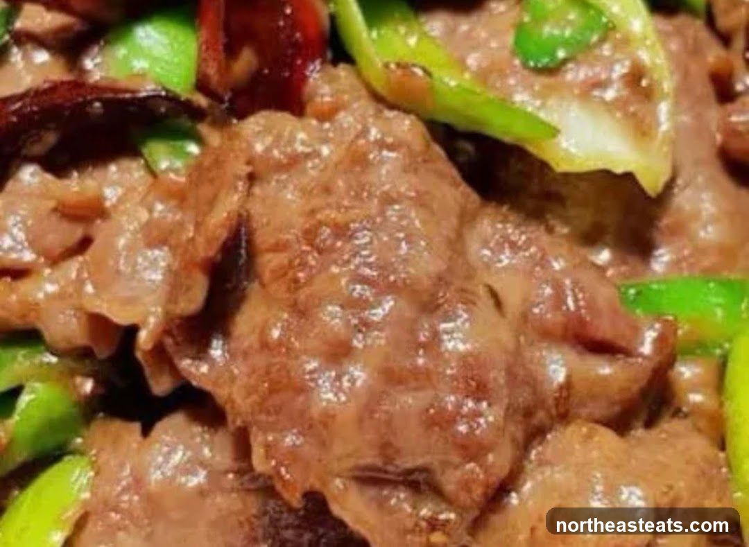 Stir-fried Beef with Peppers