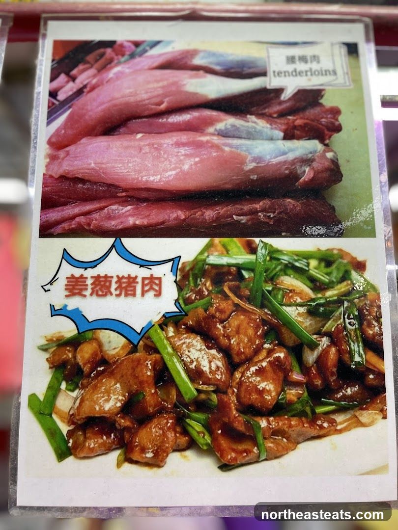 Meat Display and Dish