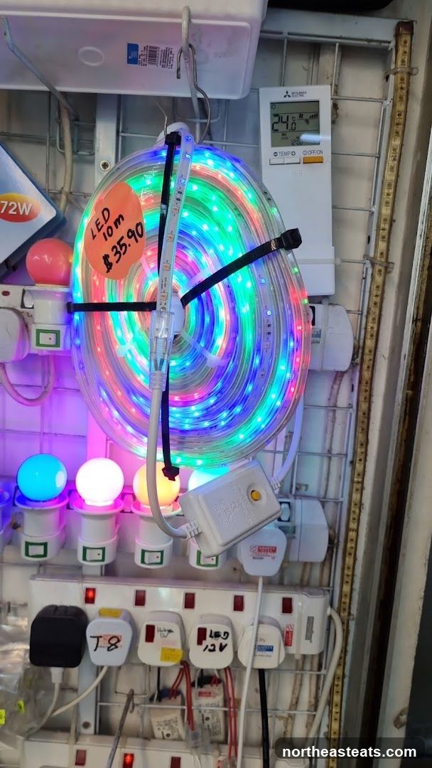 LED Rope Lights Display
