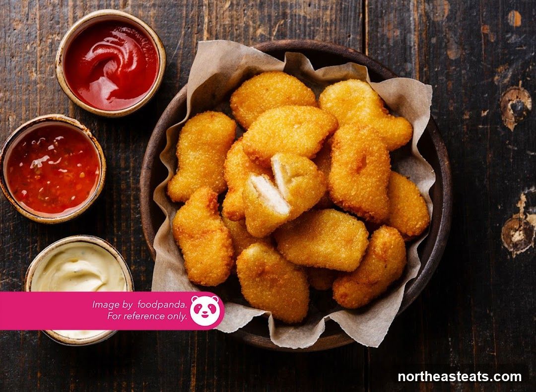 Chicken Nuggets with Dips