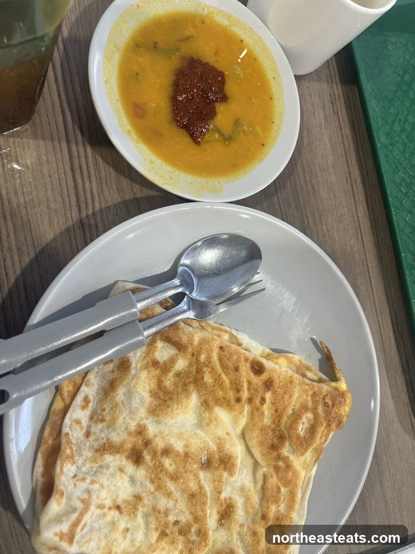 Roti Canai with Curry
