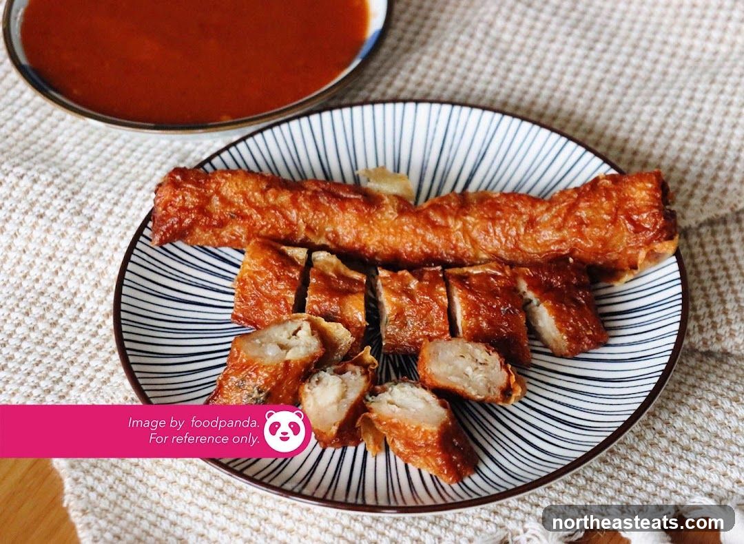 Fried Spring Rolls with Sauce