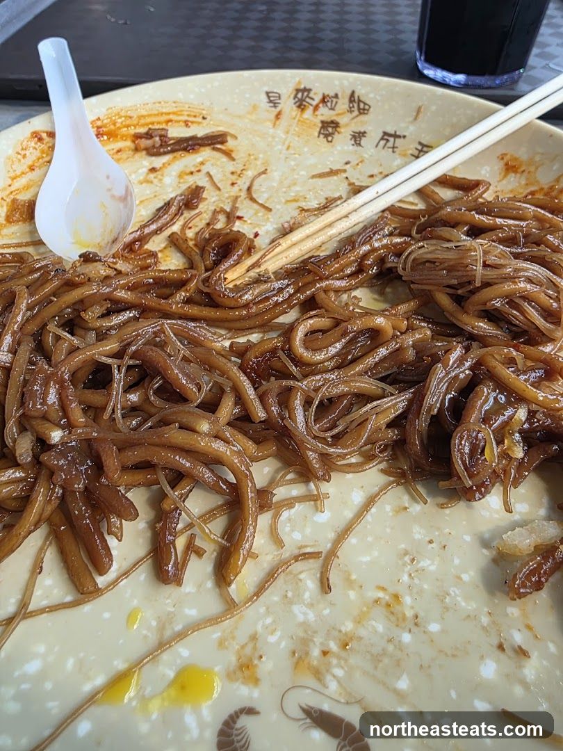 Noodles on a Plate