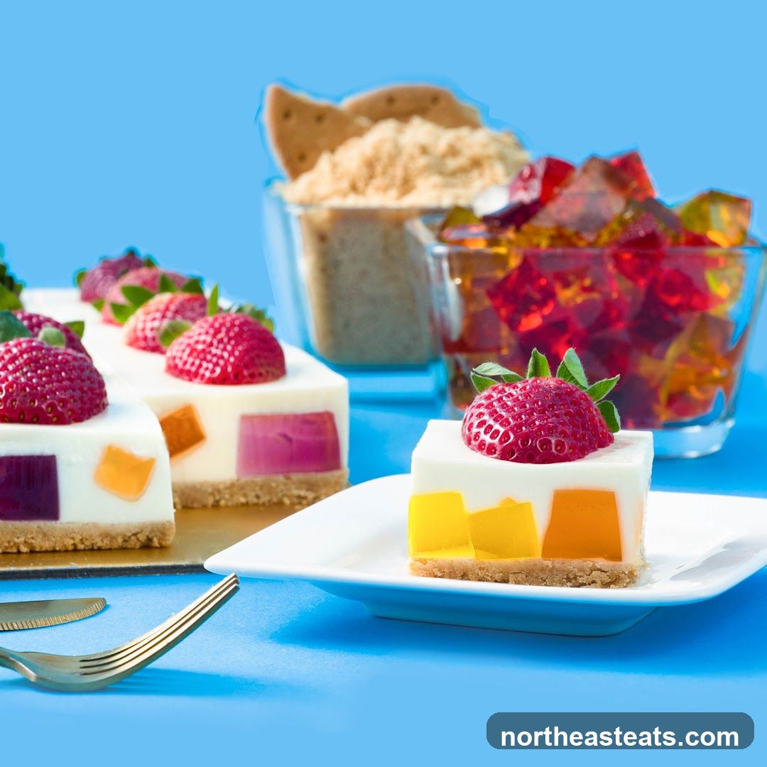 Jelly and Cream Desserts with Strawberries