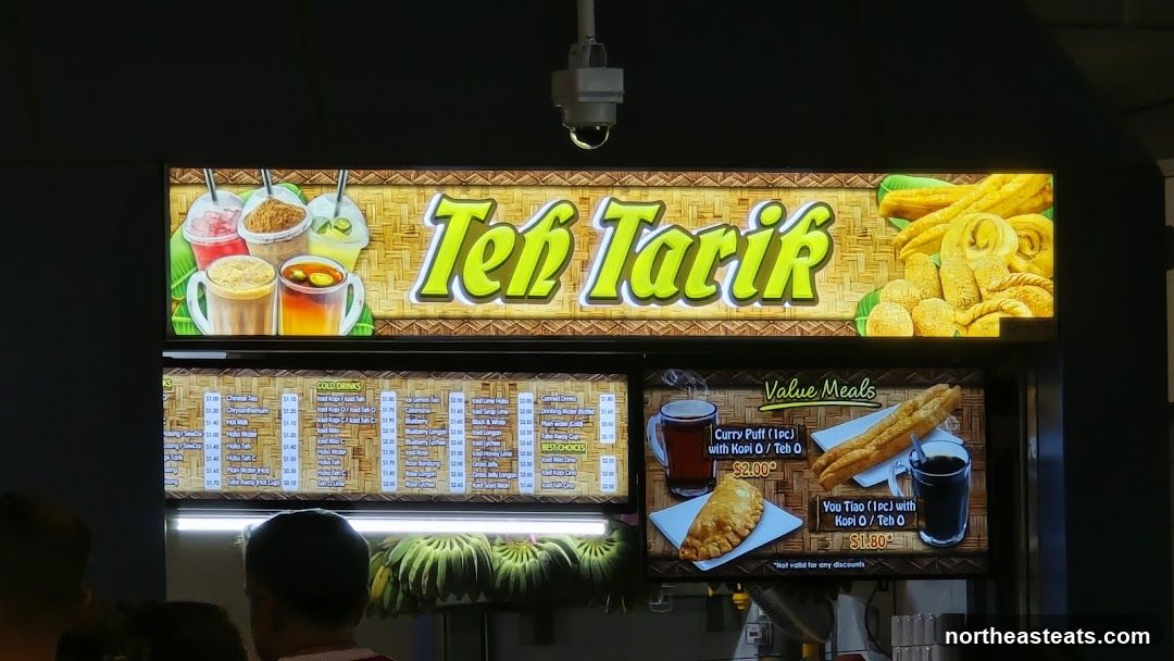 Teh Tarik Menu