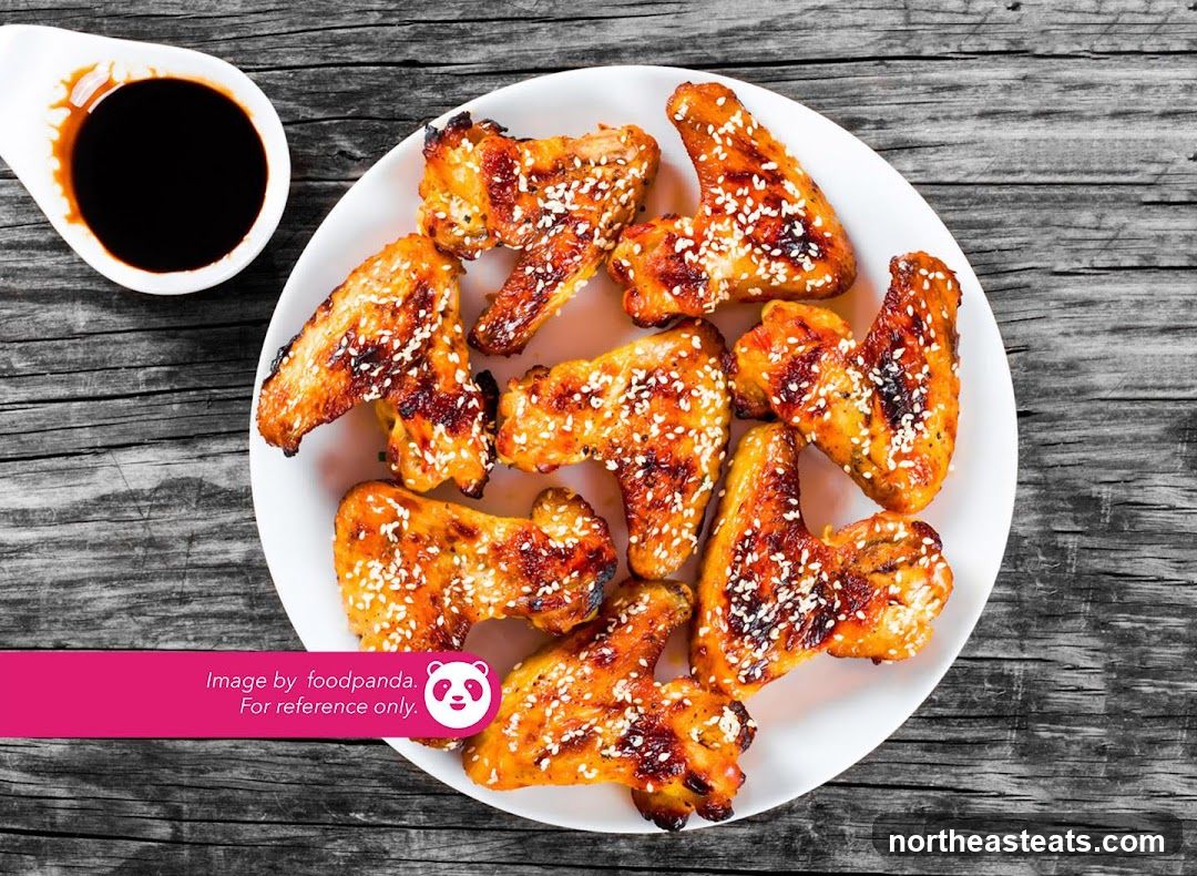 Chicken Wings with Sesame Seeds