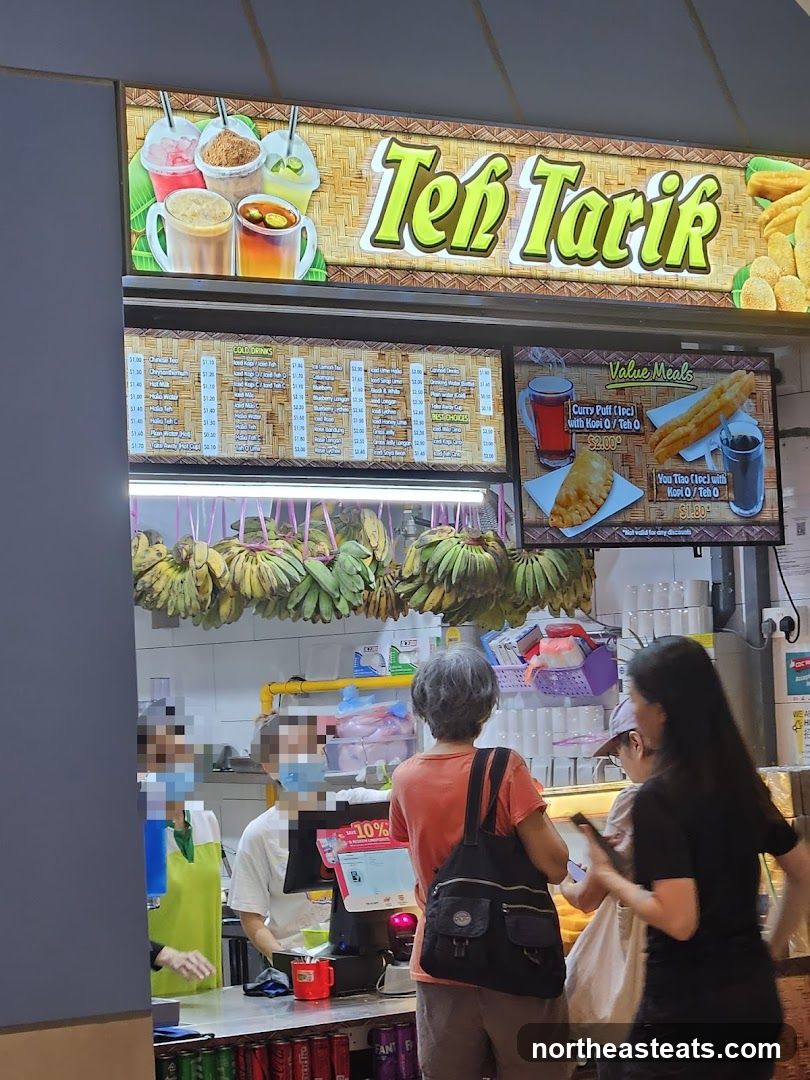 Teh Tarik Menu