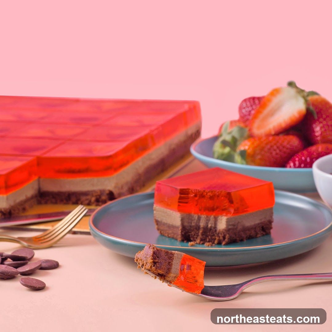 Jelly and Chocolate Cake