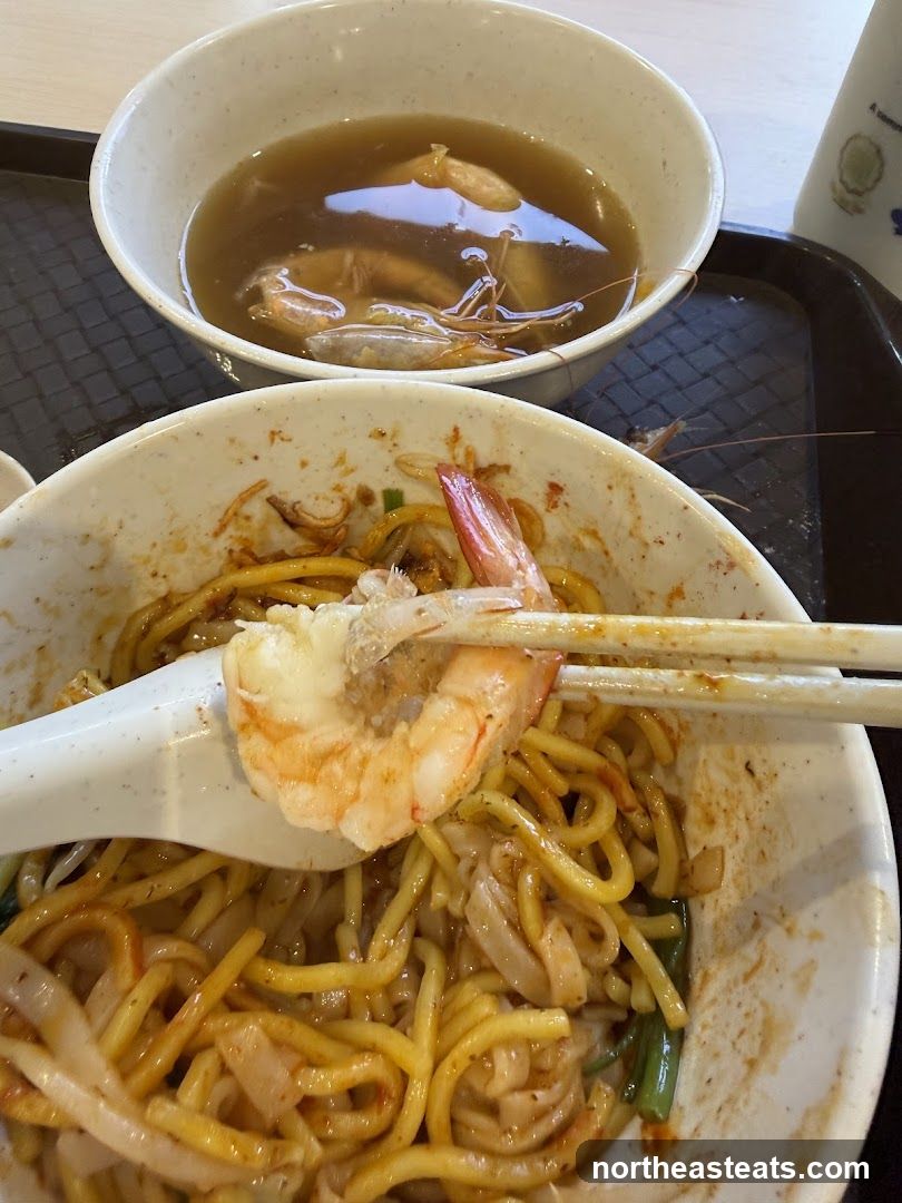 Shrimp Noodles and Soup