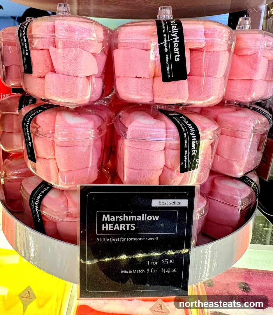 Marshmallow Hearts Display