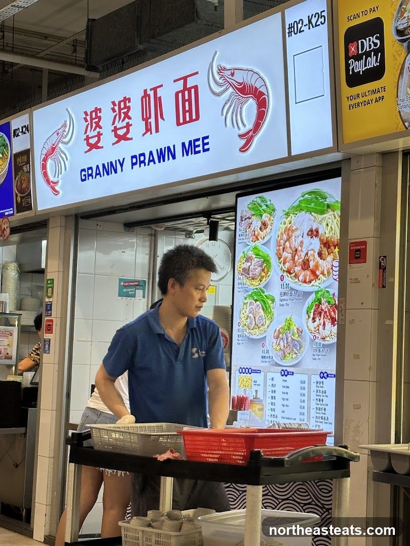 Granny Prawn Mee Stall
