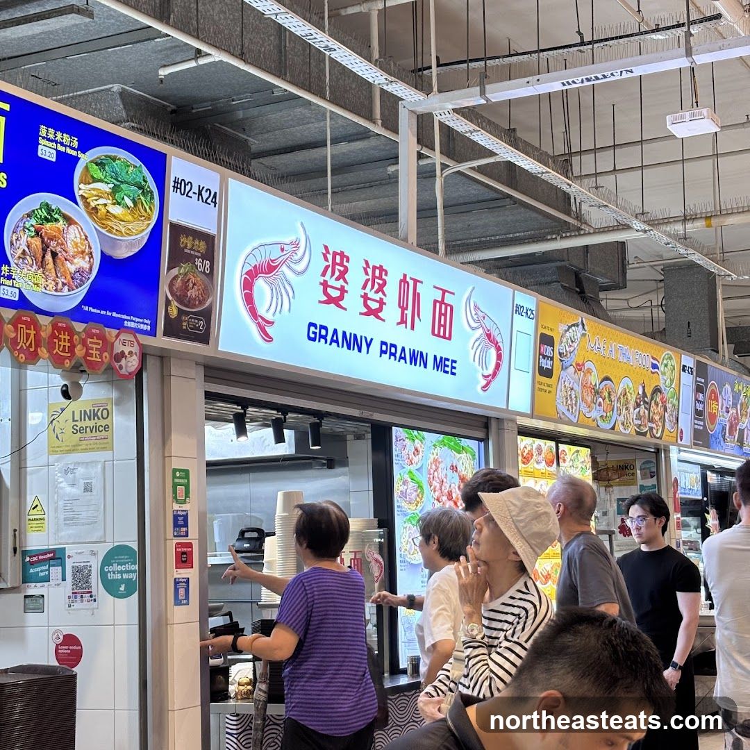 Food Stall with Prawn Noodles