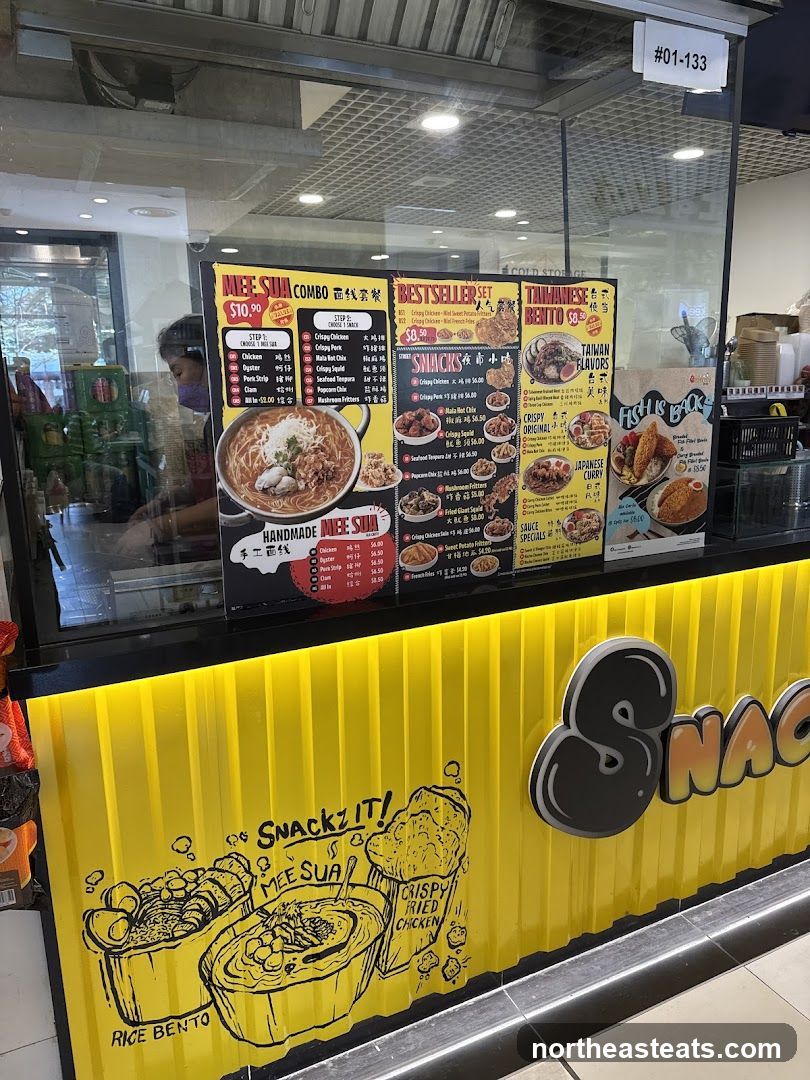 Snackz It! Menu