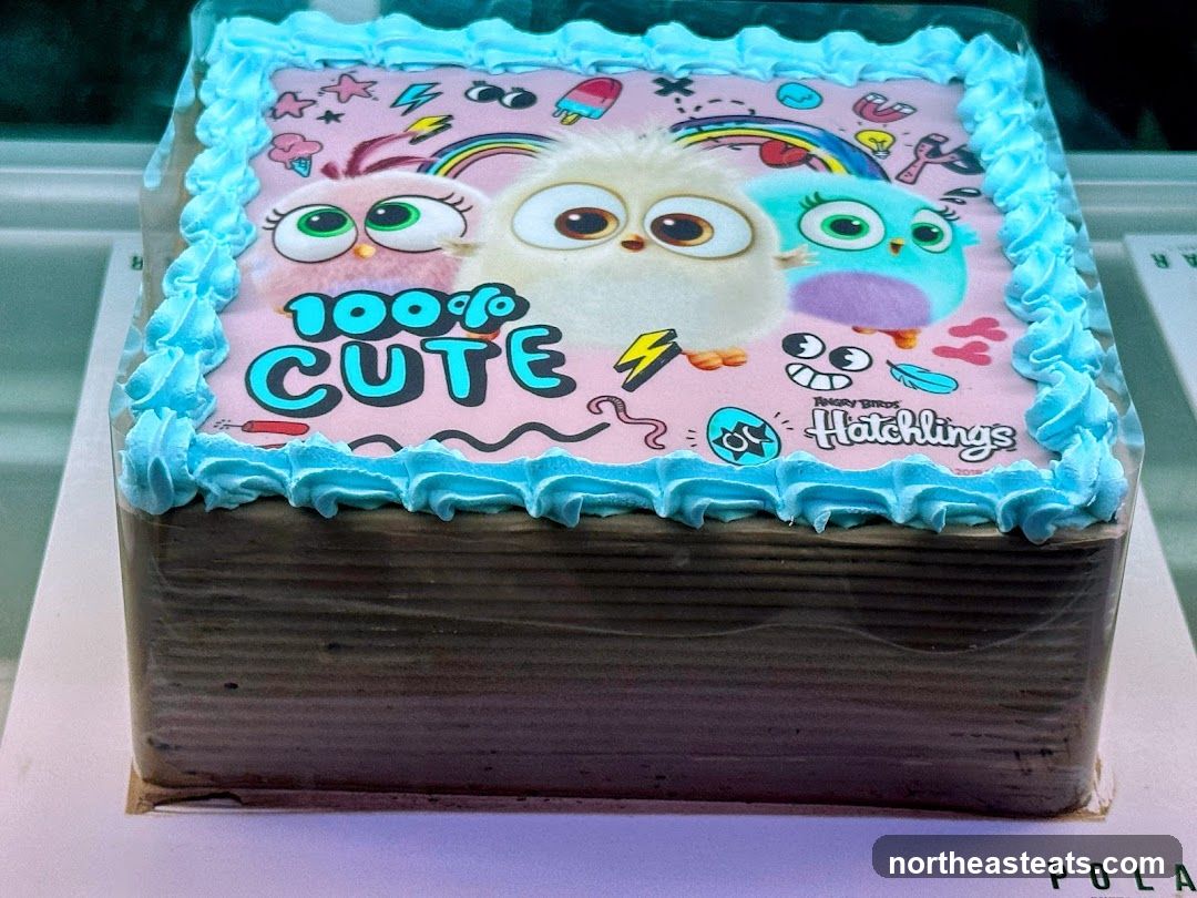 Angry Birds Hatchlings Cake
