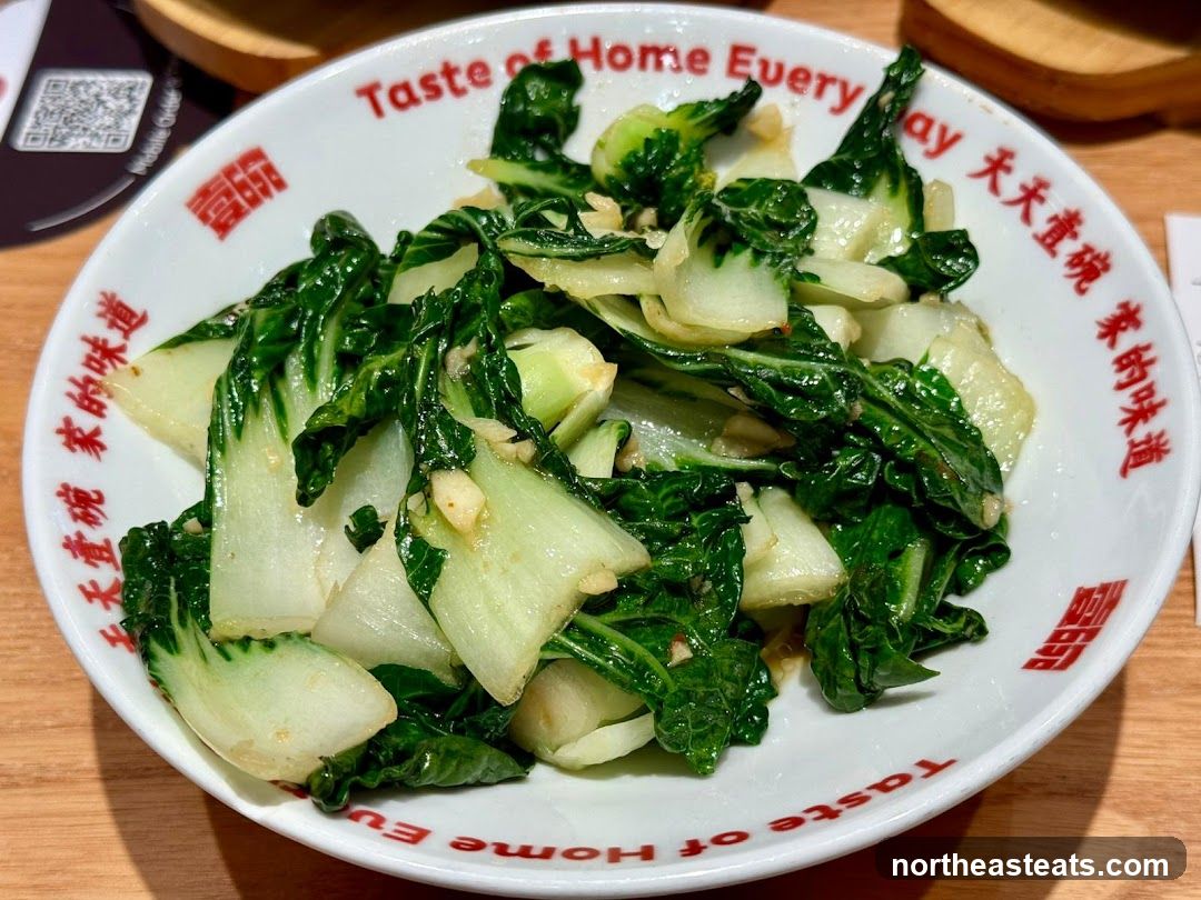 Stir-fried Bok Choy