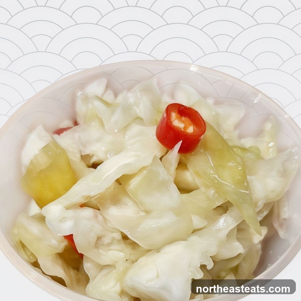 Pickled Cabbage with Chili