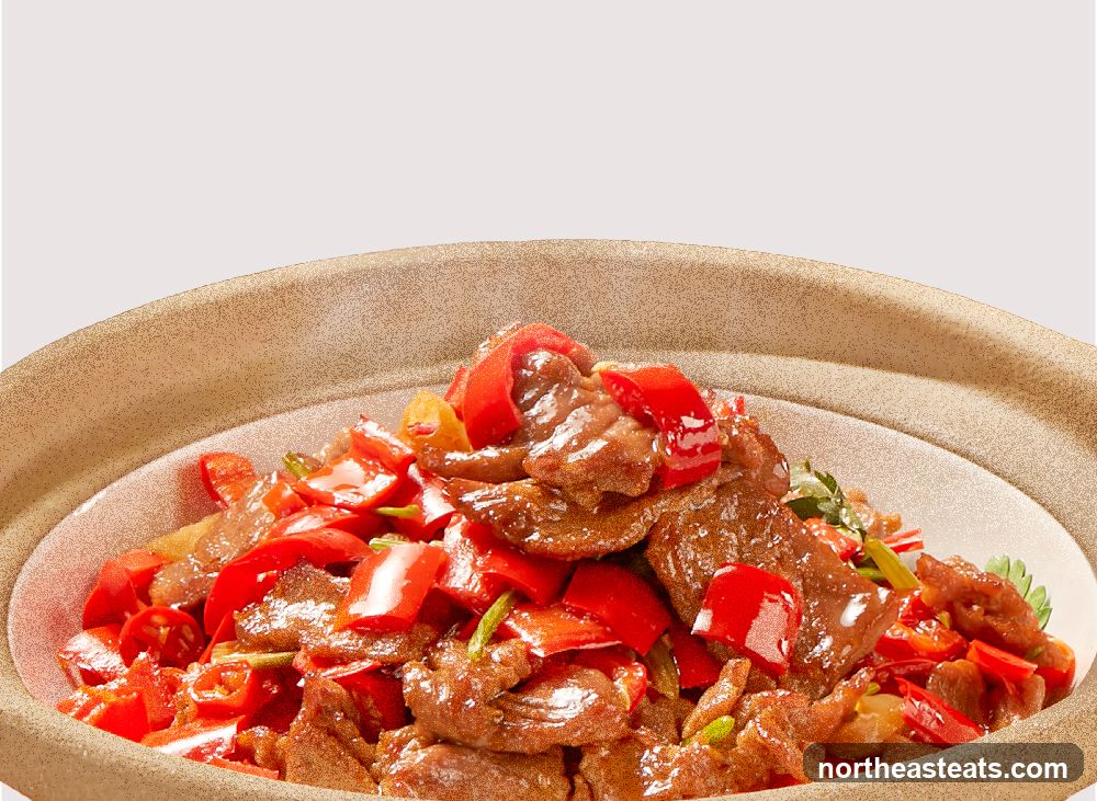 Spicy Beef and Pepper Stir-fry