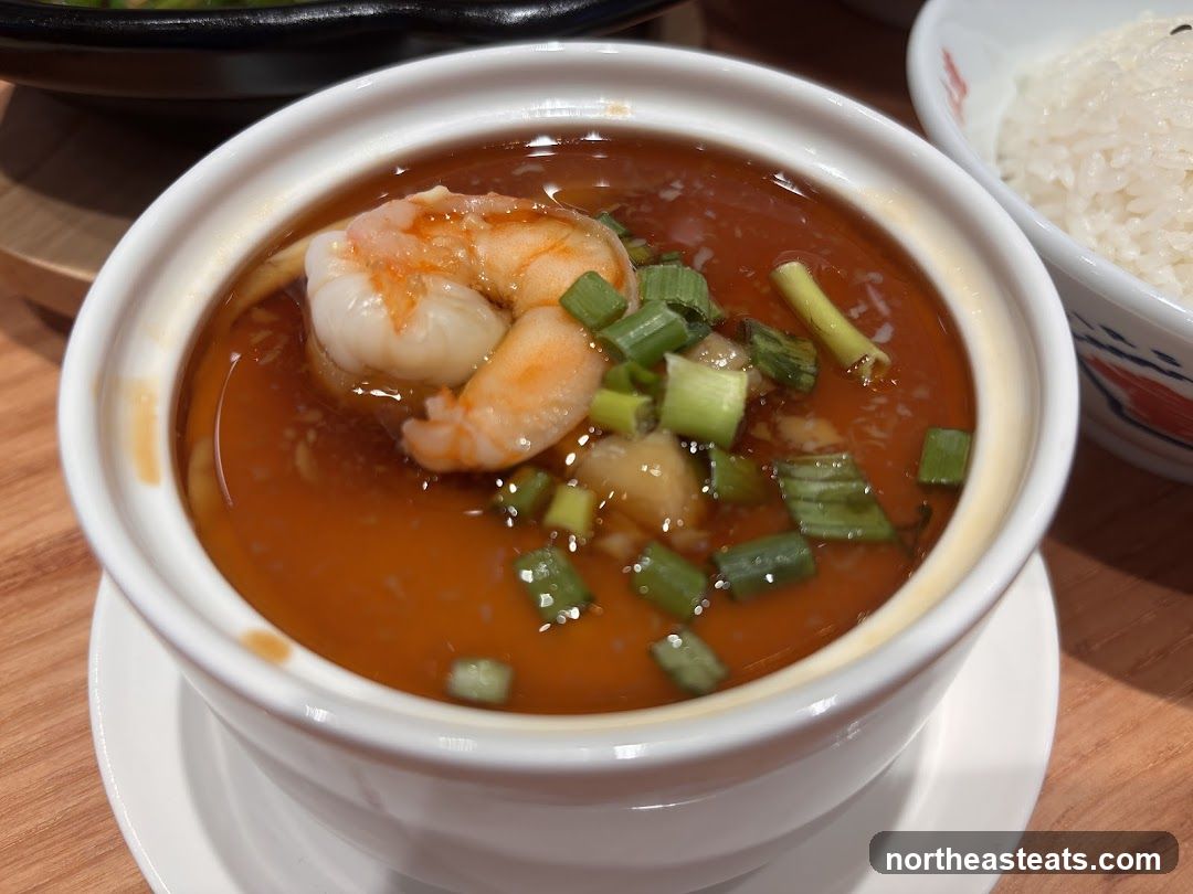 Steamed Egg Custard with Shrimp