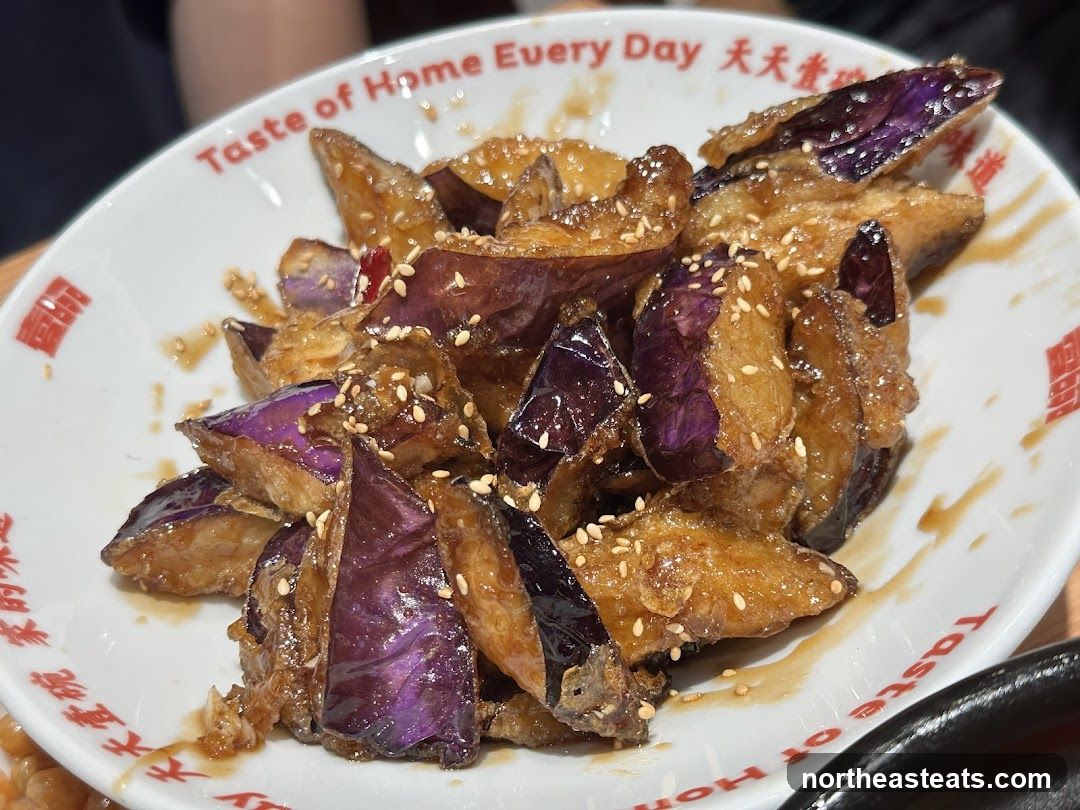 Fried Eggplant Dish