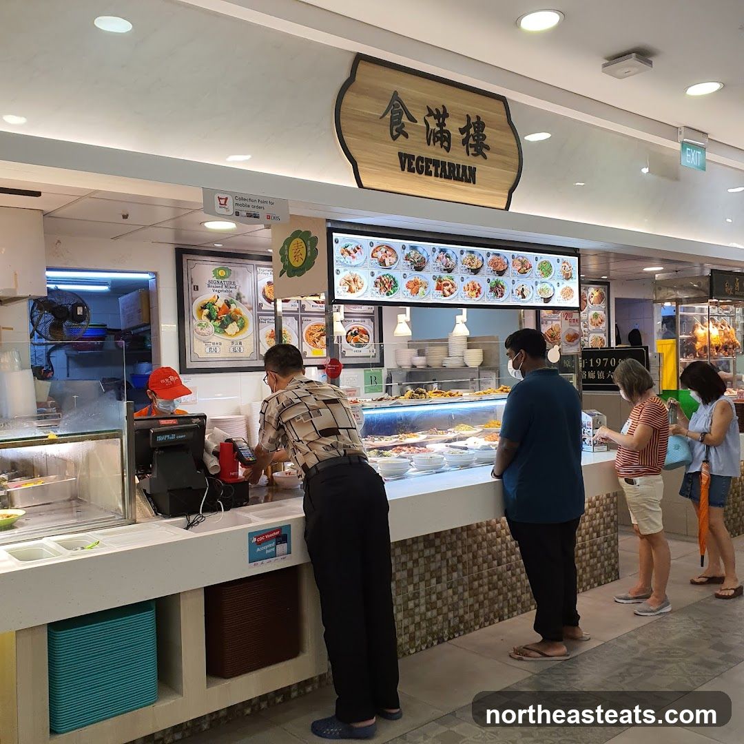 Vegetarian Food Stall