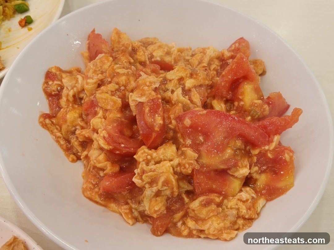 Scrambled Eggs with Tomatoes
