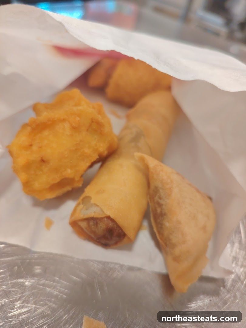 Fried Appetizers in Bag