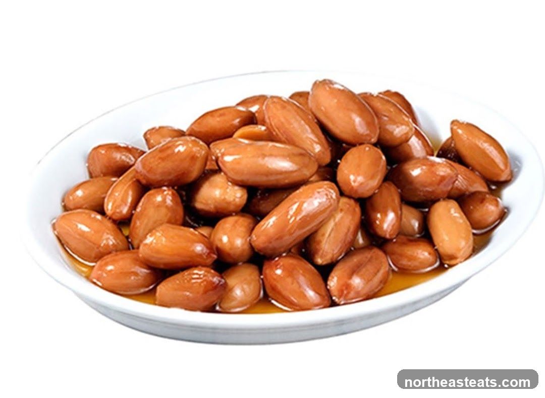 Peanuts in Syrup